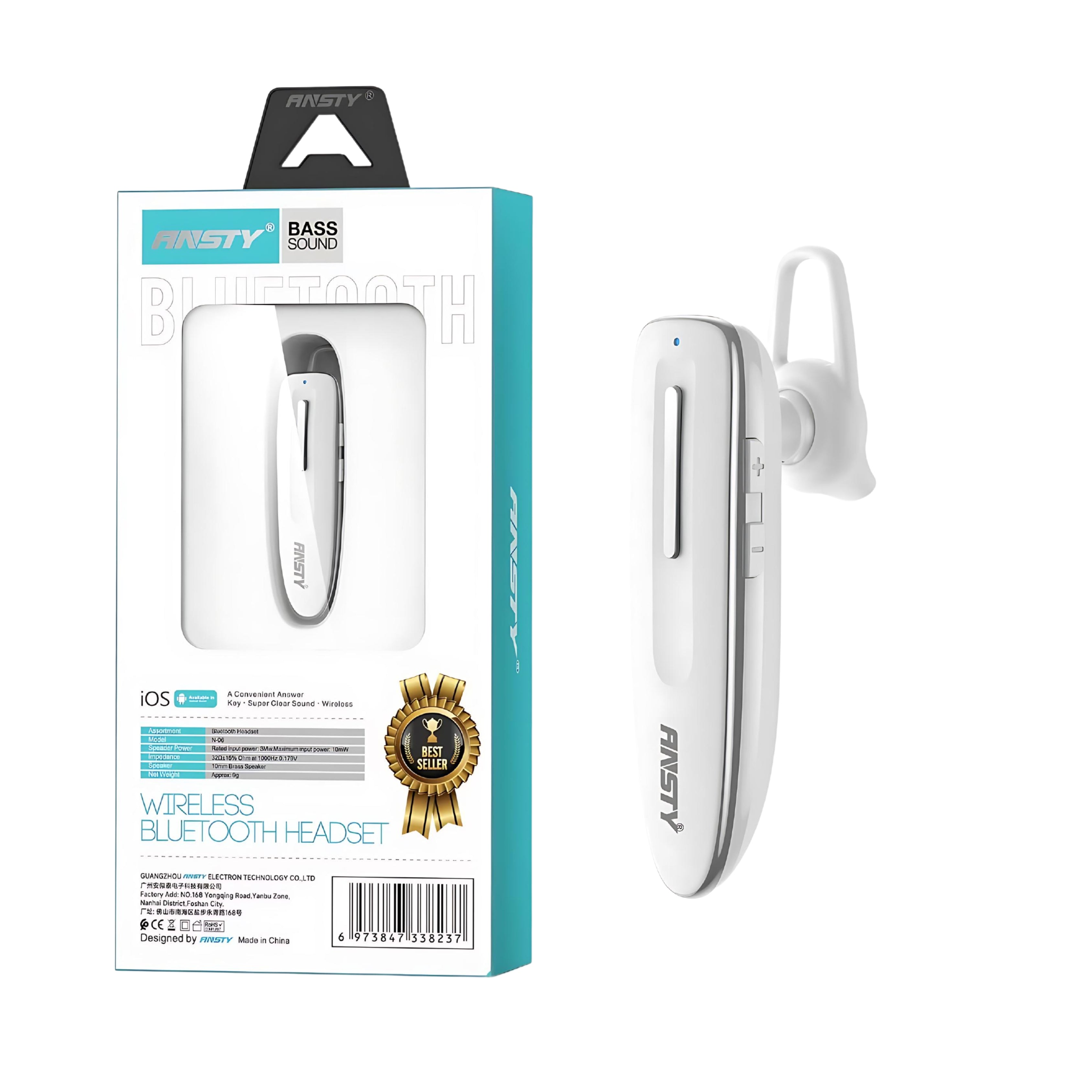 WIRELESS BLUETOOTH HEADSET N-06