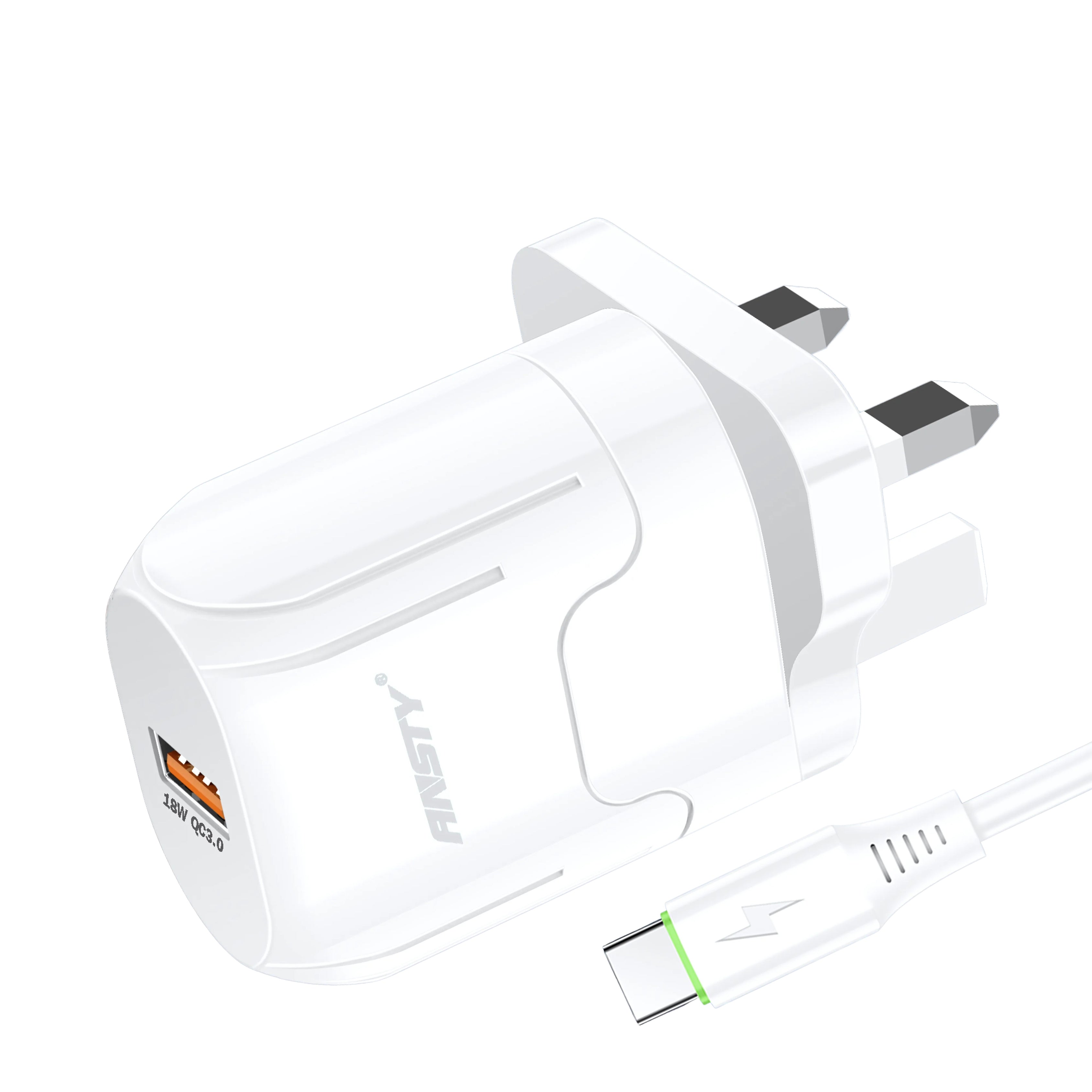 Travel Charging Adapter Type-C QK-010-T
