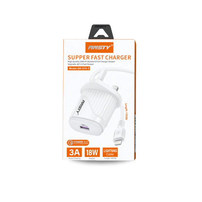 18W Lightning Super Fast Charger QK-015-I