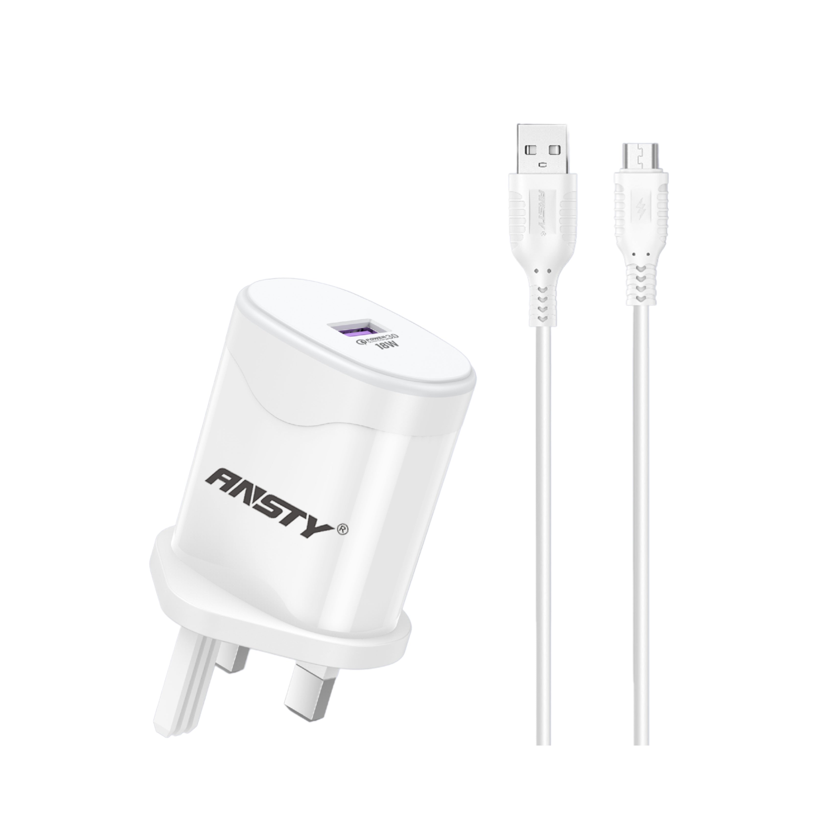 18W Quick Charger with Micro Cable QK-017-A
