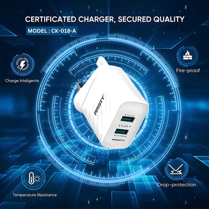 3.4A Travel Home Charging Adapter For Micro CK-018-A