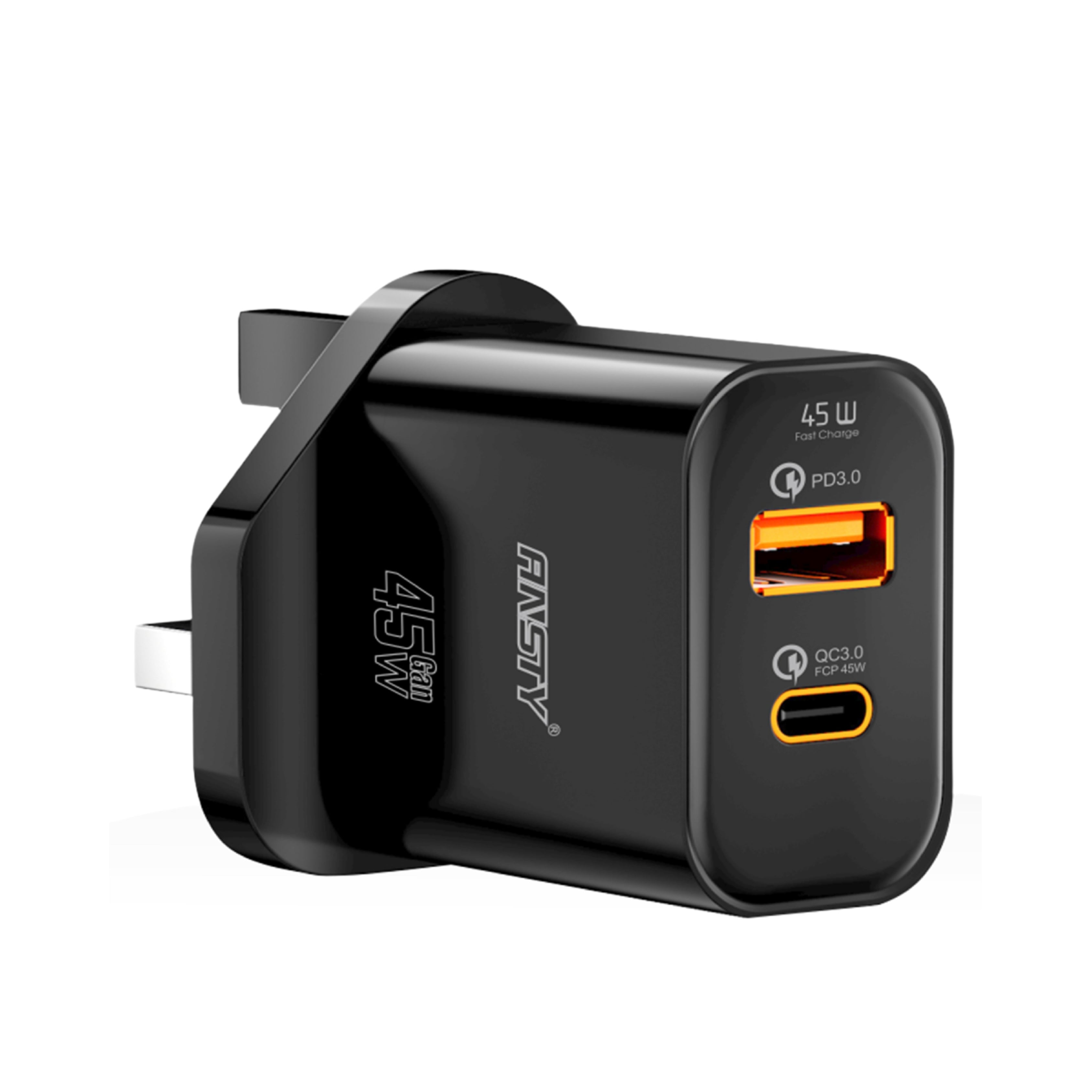 PD GaN 45W Micro Fast Charger QK-028-A