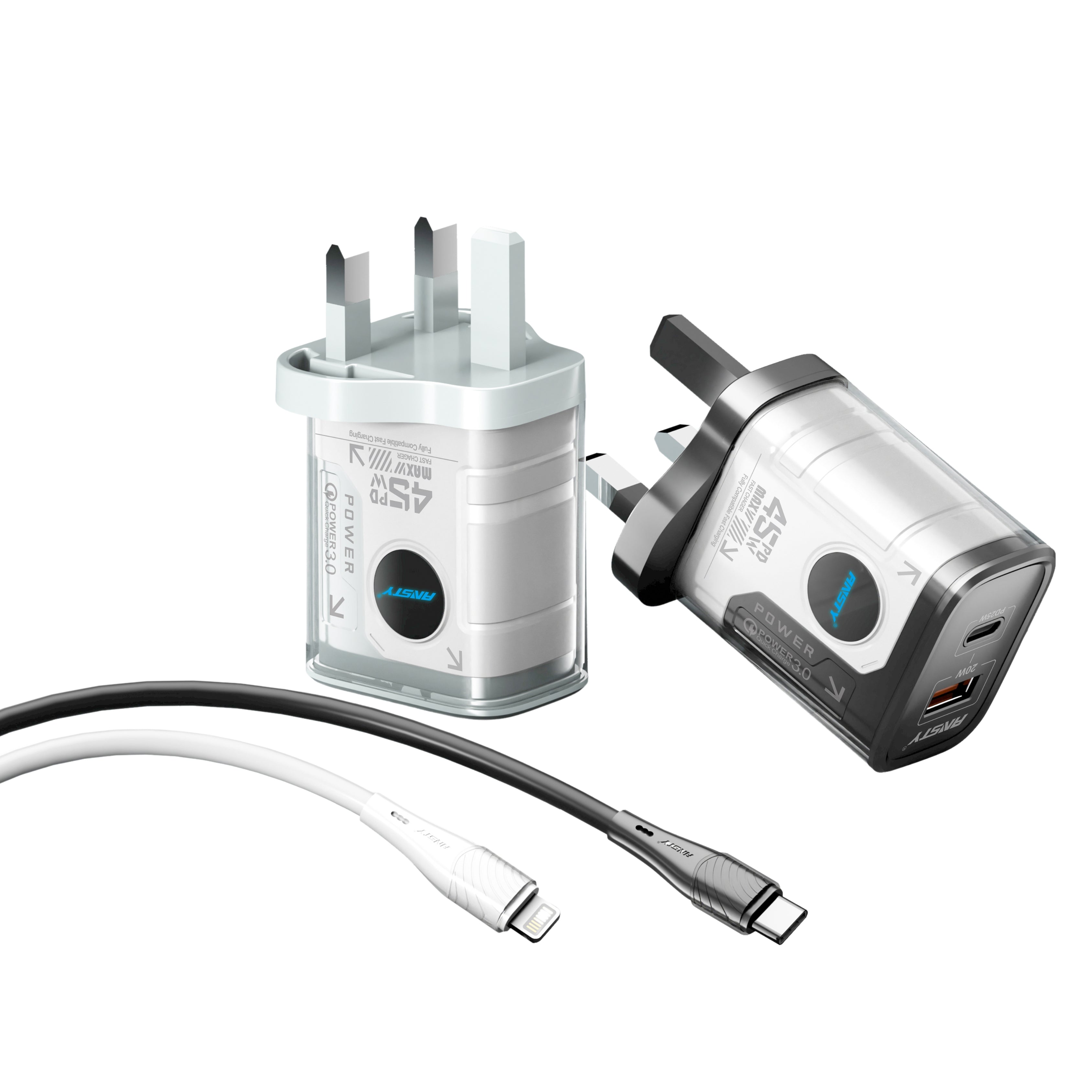 PD 45W Fast Charging Adapter QK-029-PT