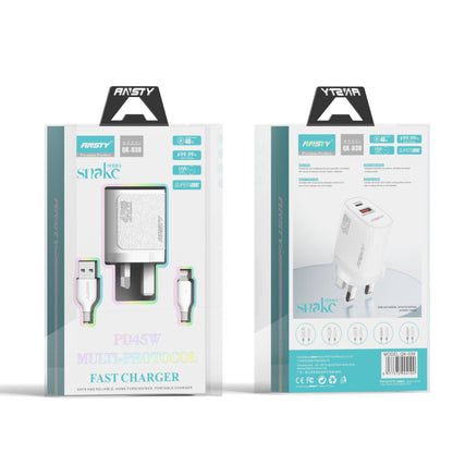 SNAKE SERIES LIGHTNING CHARGING ADAPTER QK-039-I