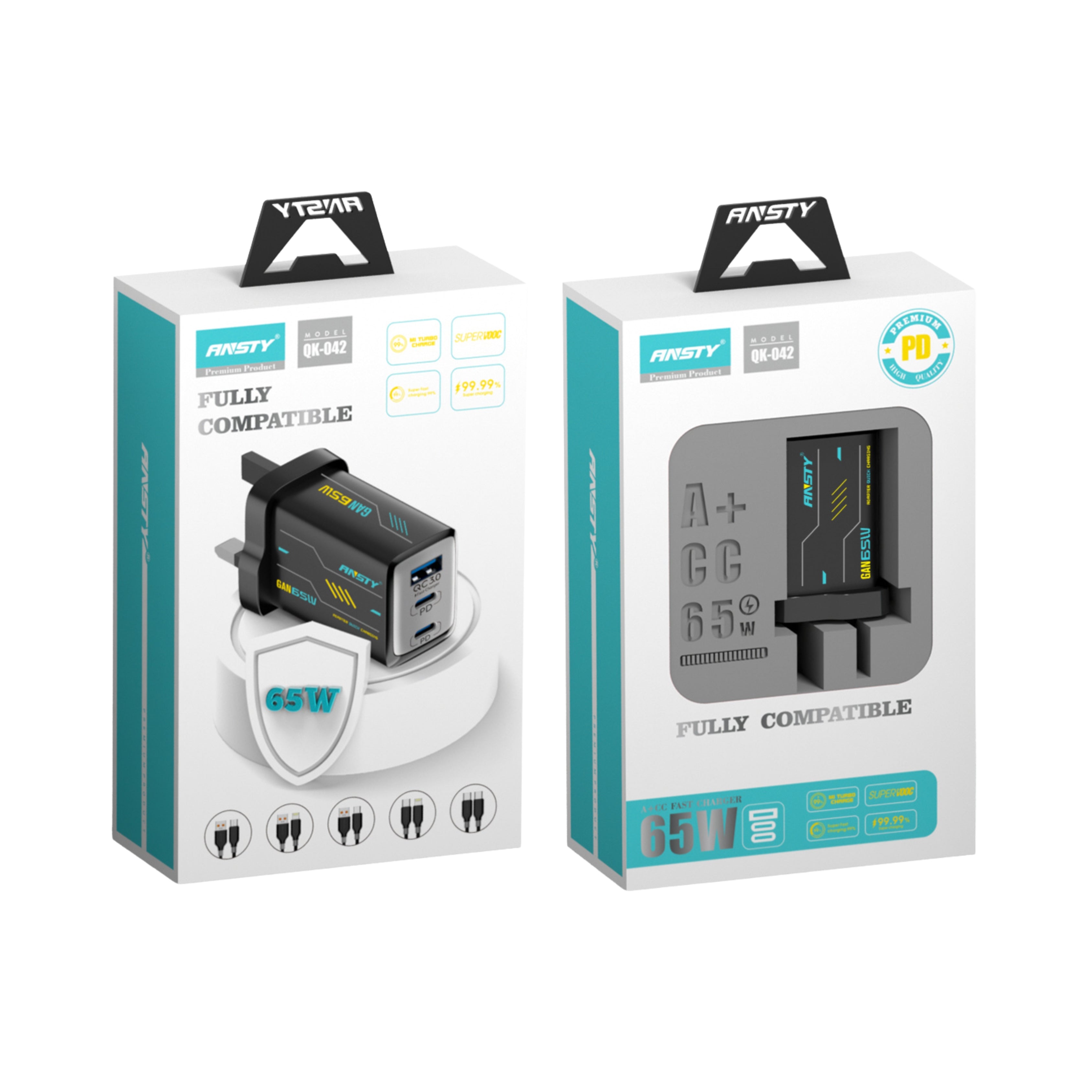 65W Charging Adapter QK-042-PT