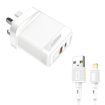 PD 20W Type-C to Lightning Cable & Adapter QK-08-PI