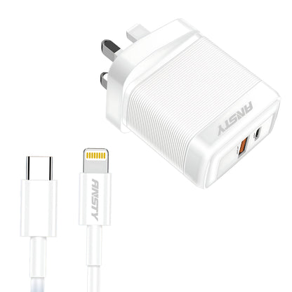 PD 20W Type-C to Lightning Cable & Adapter QK-08-PI