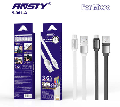 Micro USB Fast Charging Cable S-041-A