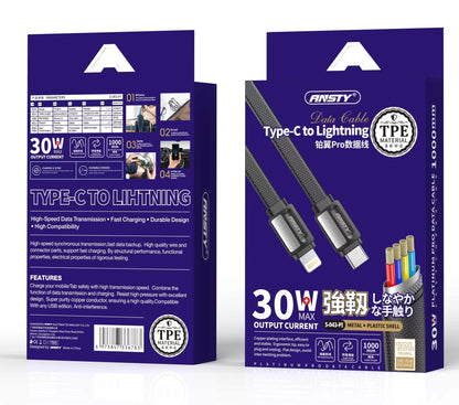30W Fast Type-C to Lightning Data Cable S-043-PI