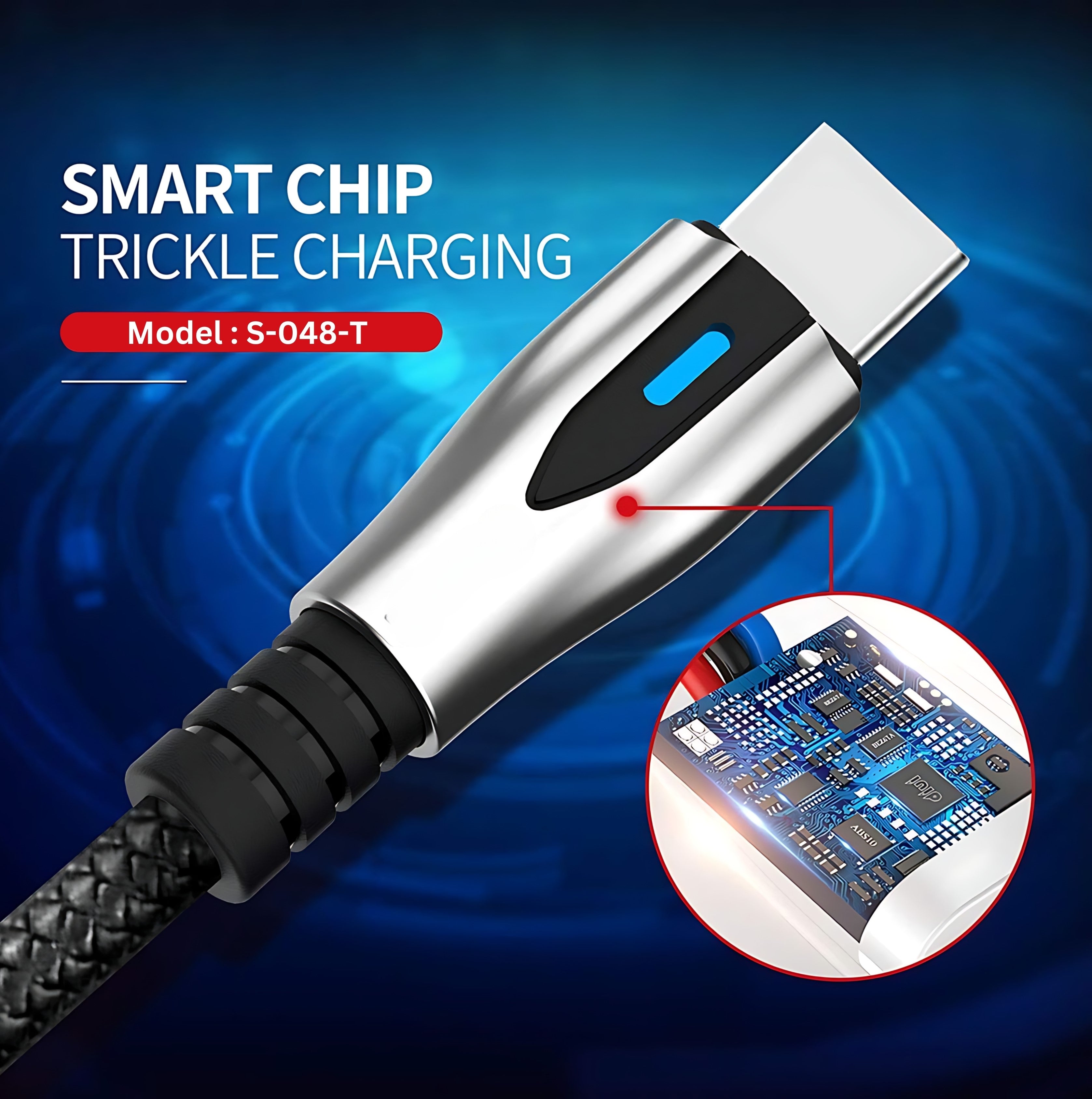 5A Fast Charging Type-C Data Cable S-048-T