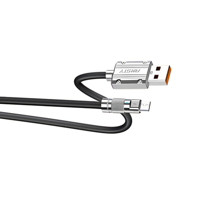 100W Micro USB Fireproof Silicone Data Cable S-050-A