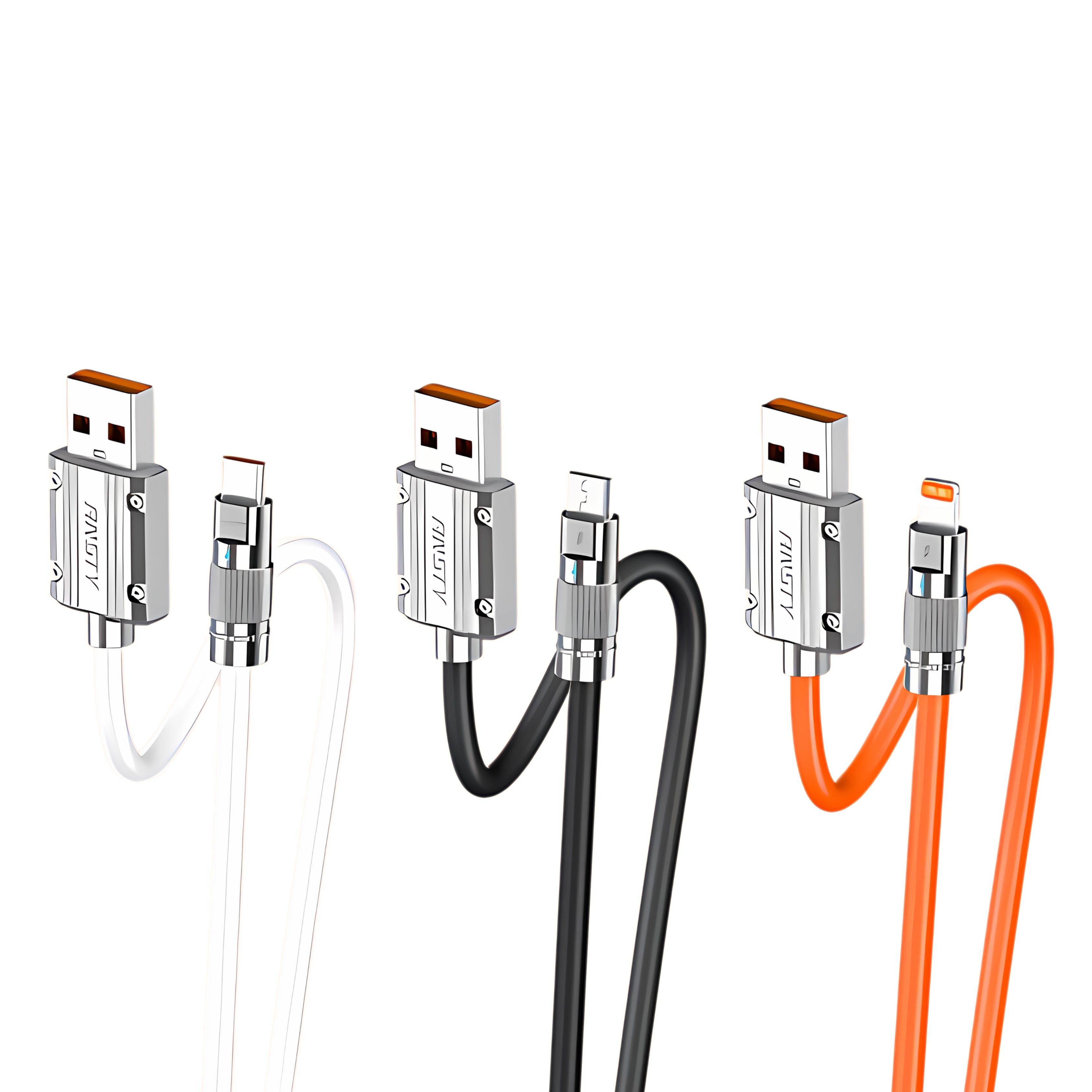 100W Lightning Fireproof Silicone Data Cable S-050-I