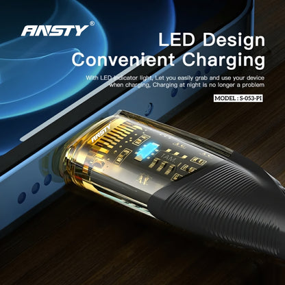 27W Fast Charging LED Type-C to Lightning Cable S-053-PI