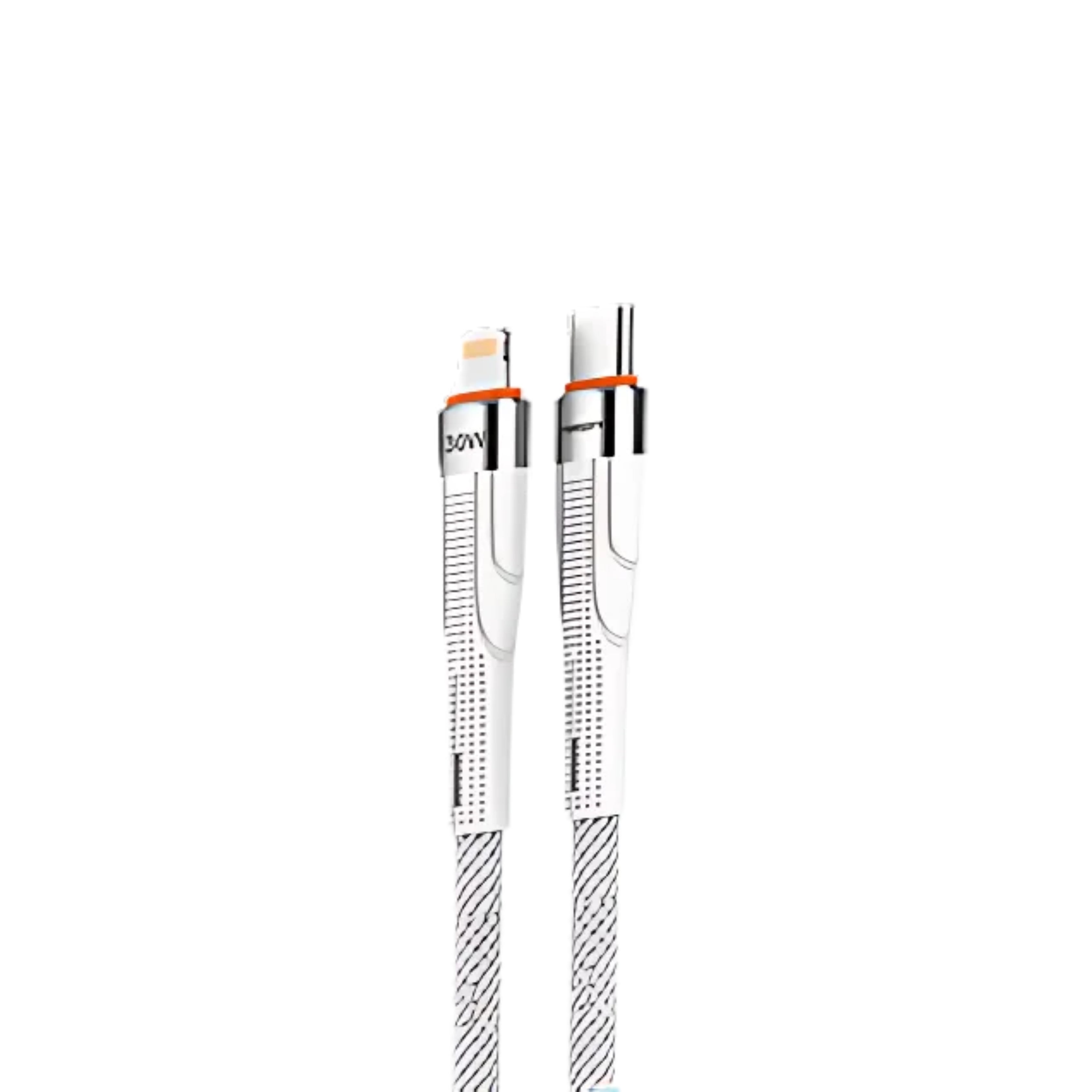 PD 30W Type-C to Lightning Nylon Braided Super Fast Charging Cable S-057-PI