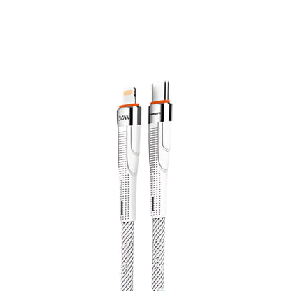 PD 30W Type-C to Lightning Nylon Braided Super Fast Charging Cable S-057-PI