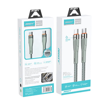 PD 100W TC to TC Charging Cable S-057-PT