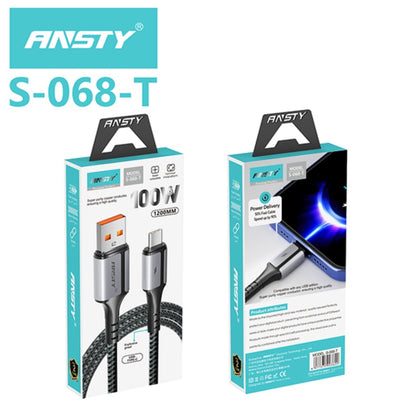 100W TYPE-C FAST CHARGING CABLE S-068-T