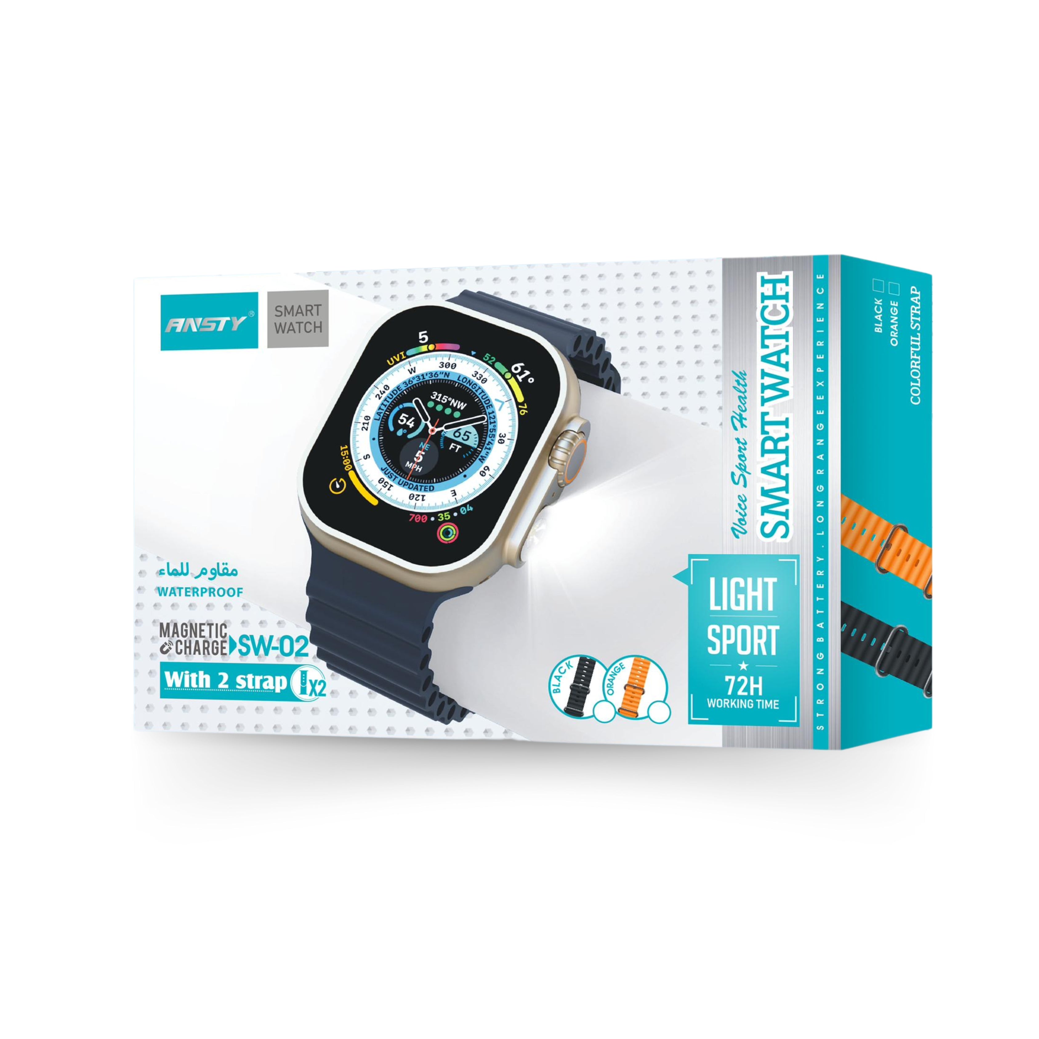 LIGHT SPORT SMART WATCH SW-02