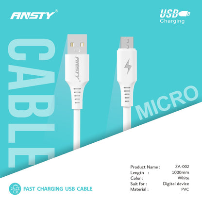 Micro USB Fast Charging & Sync Cable ZA-002