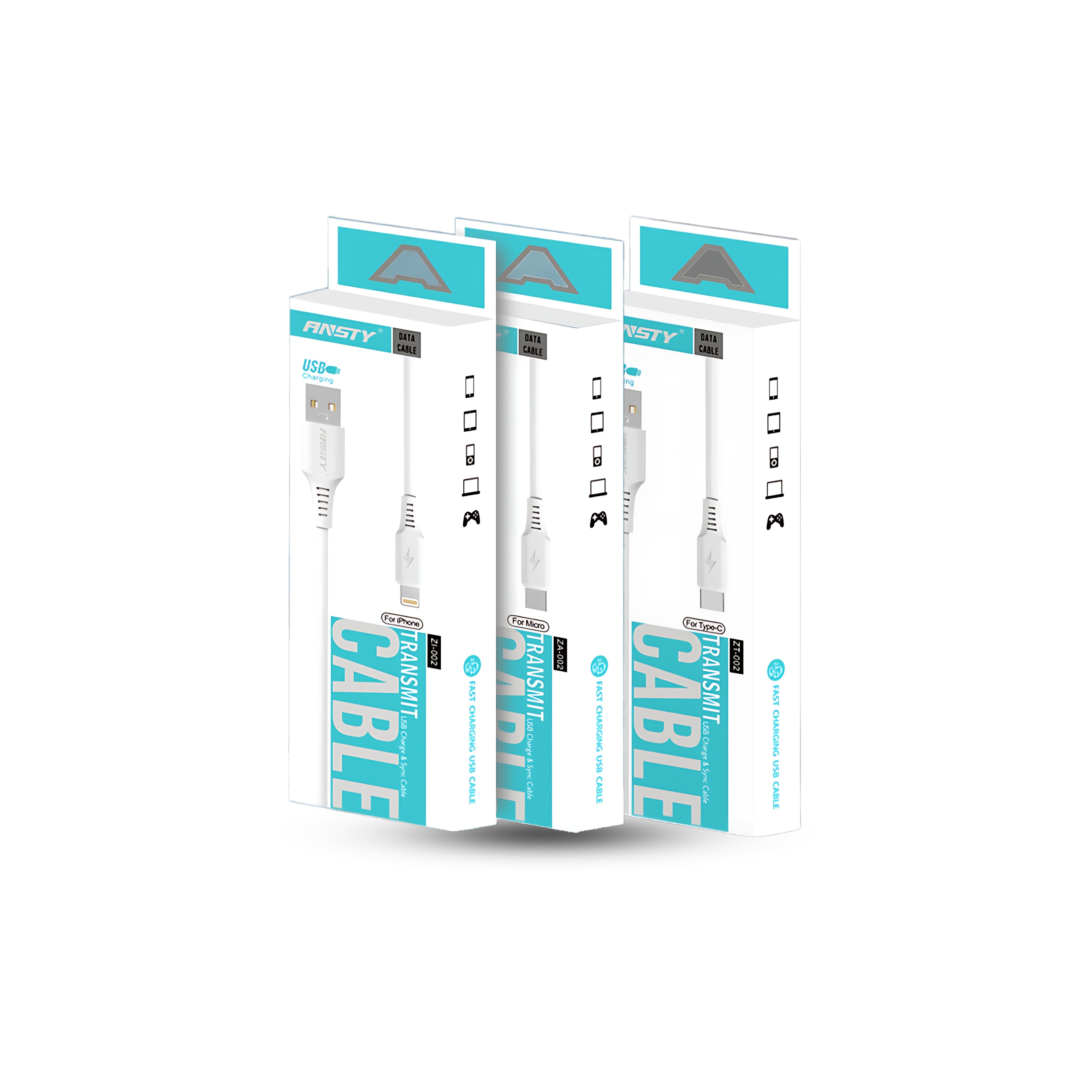 Lightning Fast Charging & Sync Cable ZI-002