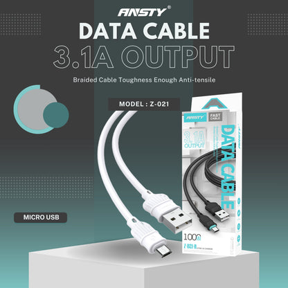 3.1A Braided Micro USB Data Cable Z-021-A