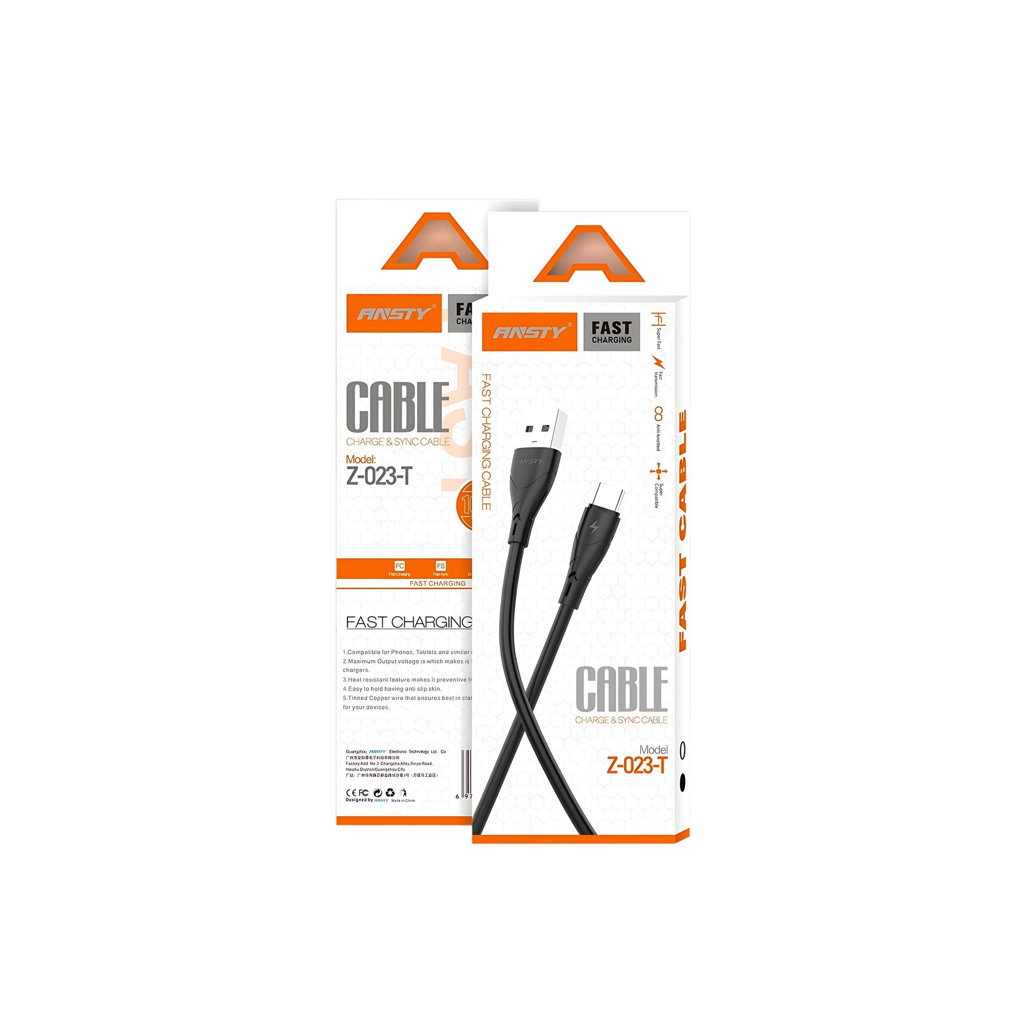 Type-C Charge & Sync Cable Z-023-T