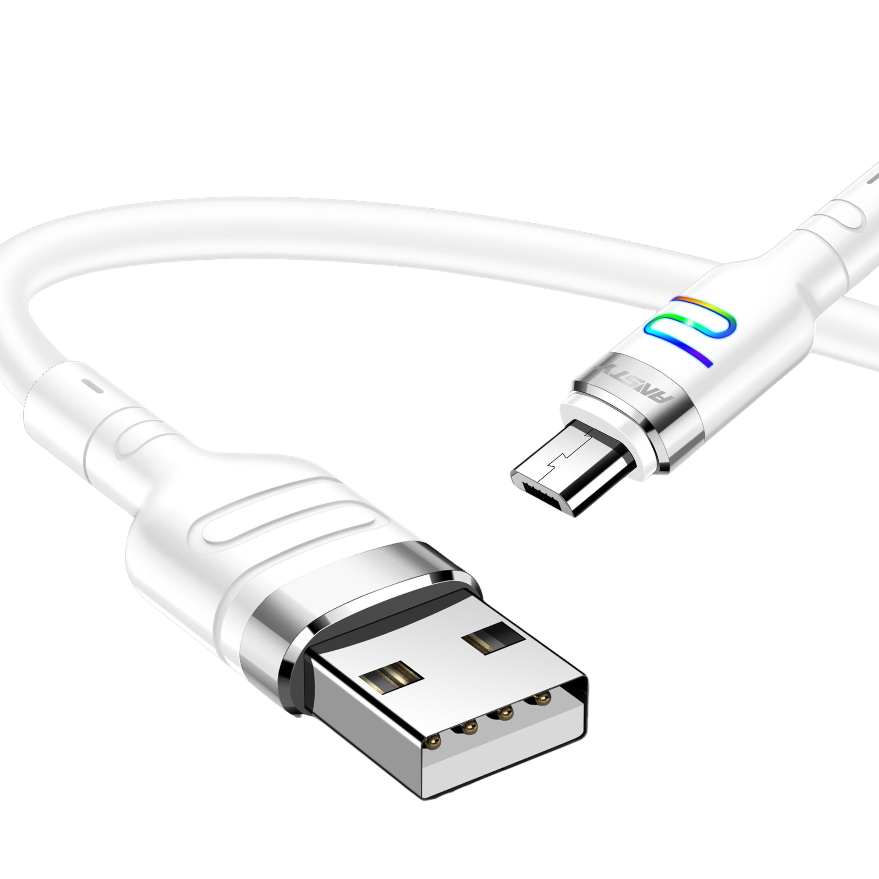 5A Micro USB Smart Fast Charging Cable with LED Light Z-026-A