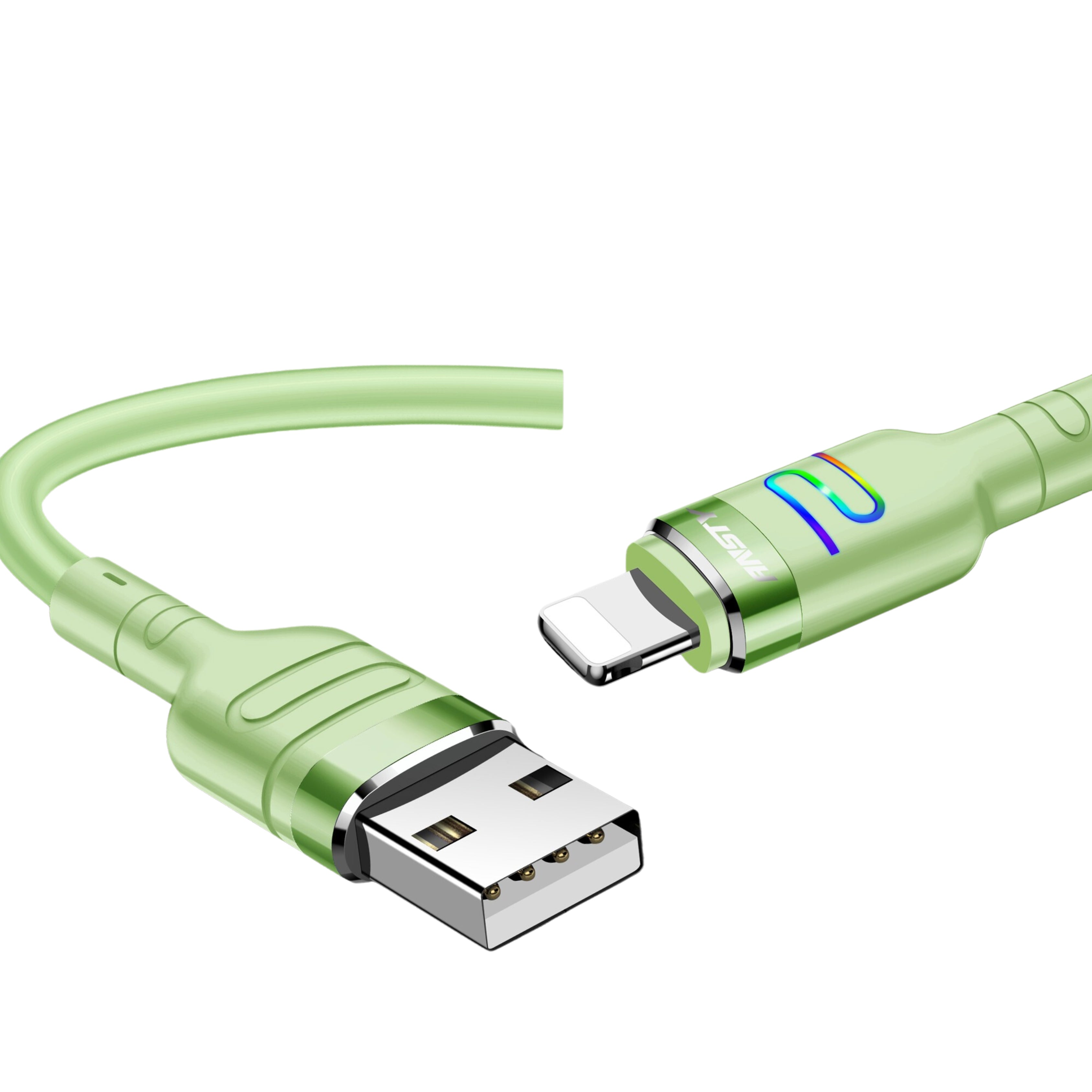 5A Lightning Smart Fast Charging Cable with LED Light Z-026-I