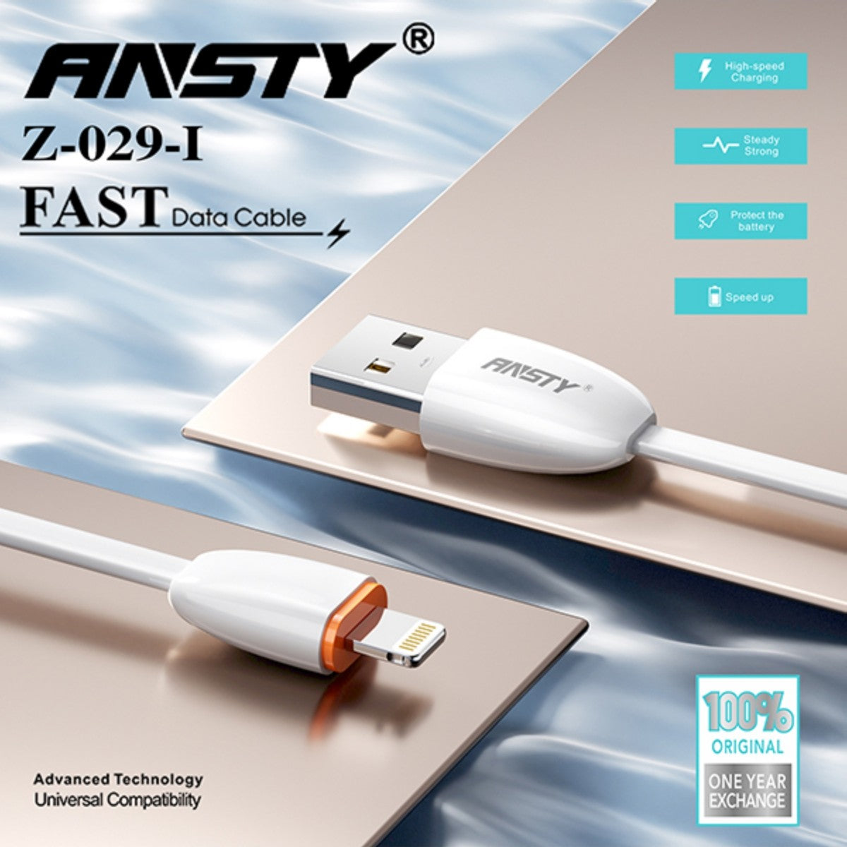 LIGHTNING FAST DATA CABLE Z-029-I