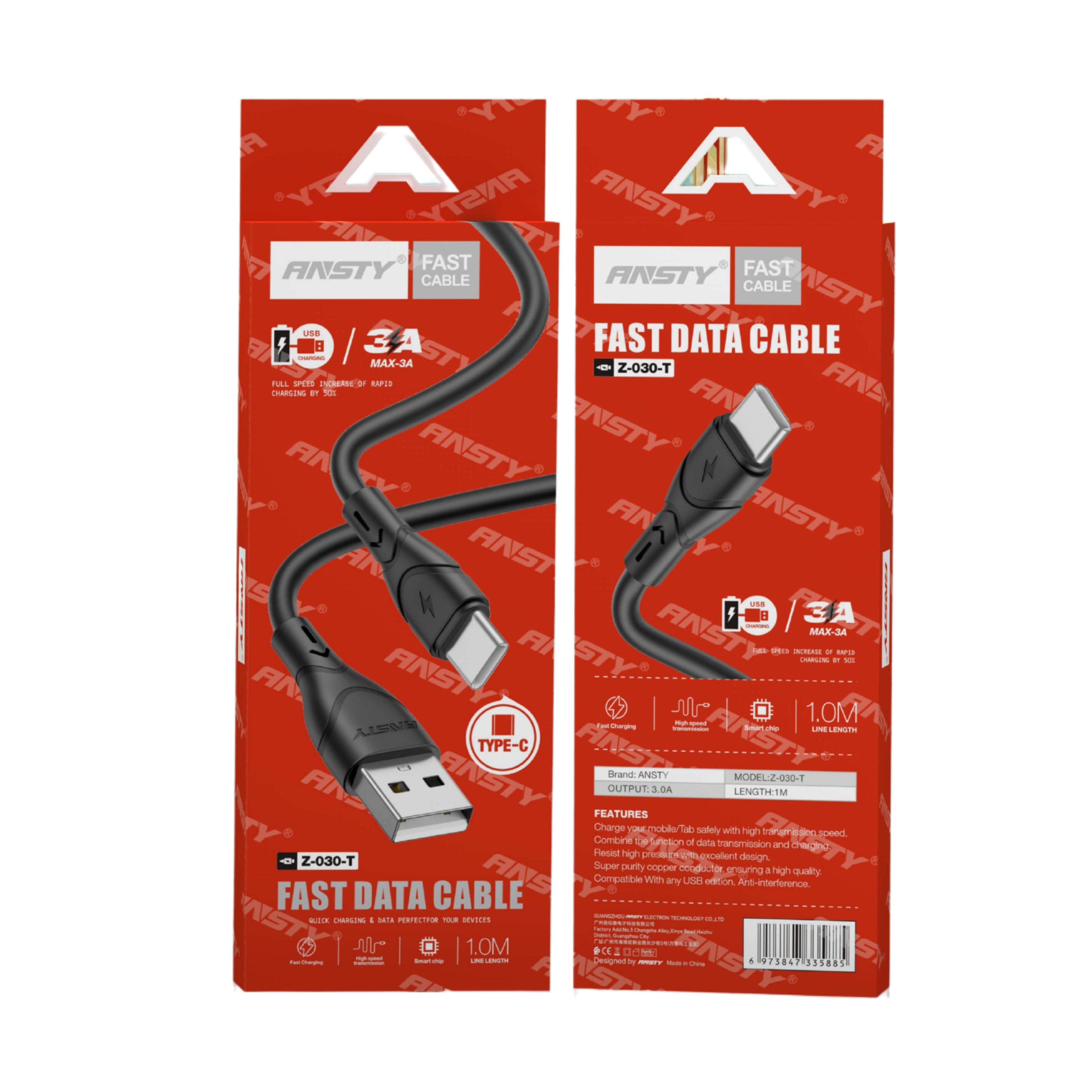 Type-C Fast Charging Cable Z-030-T