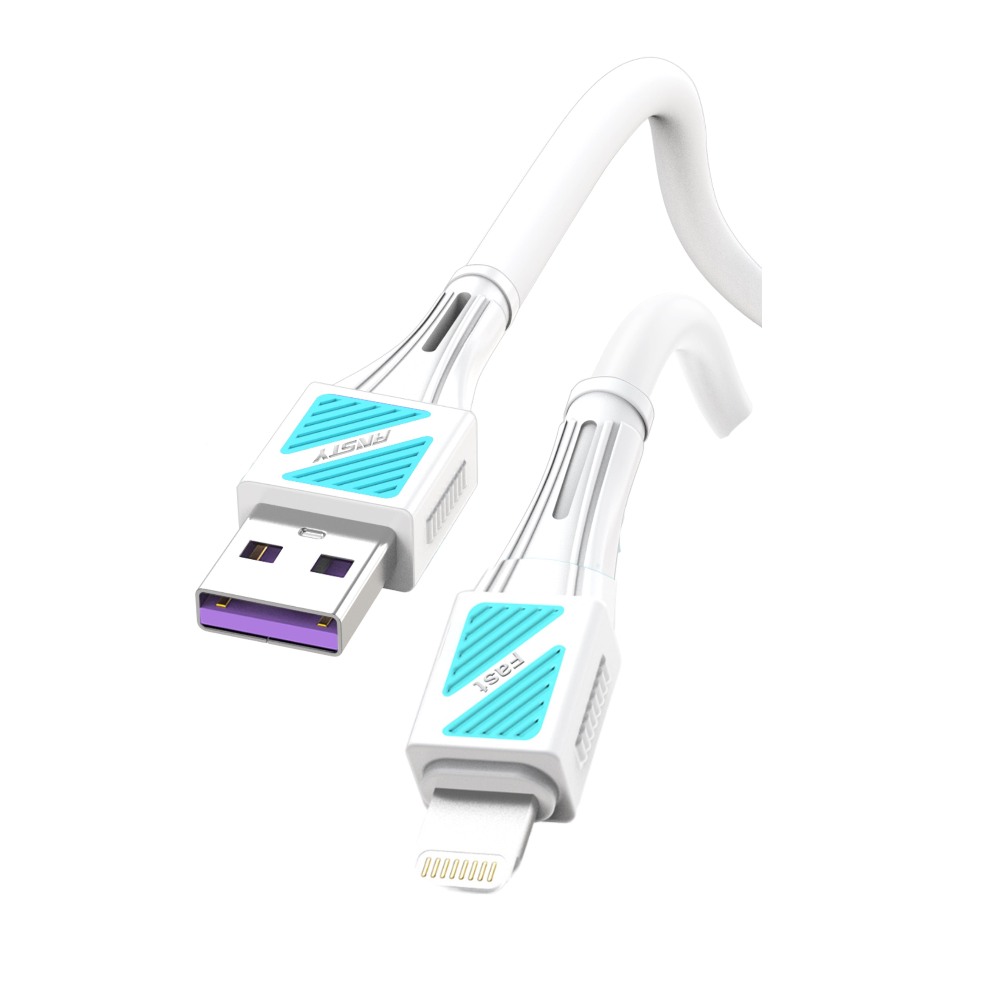 5A Fireproof Silicone Lightning Cable Z-035-I