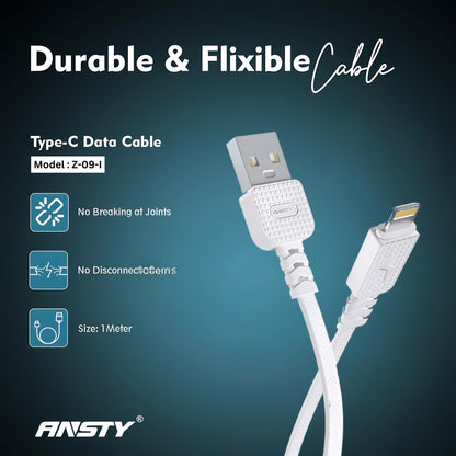 3.1A Fast Charging Lightning Data Cable Z-09-I